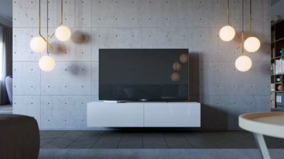 Konfor Tv Ünitesi Tv Sehpası Duvar Ünitesi Modern Tasarım Özel Ölçü